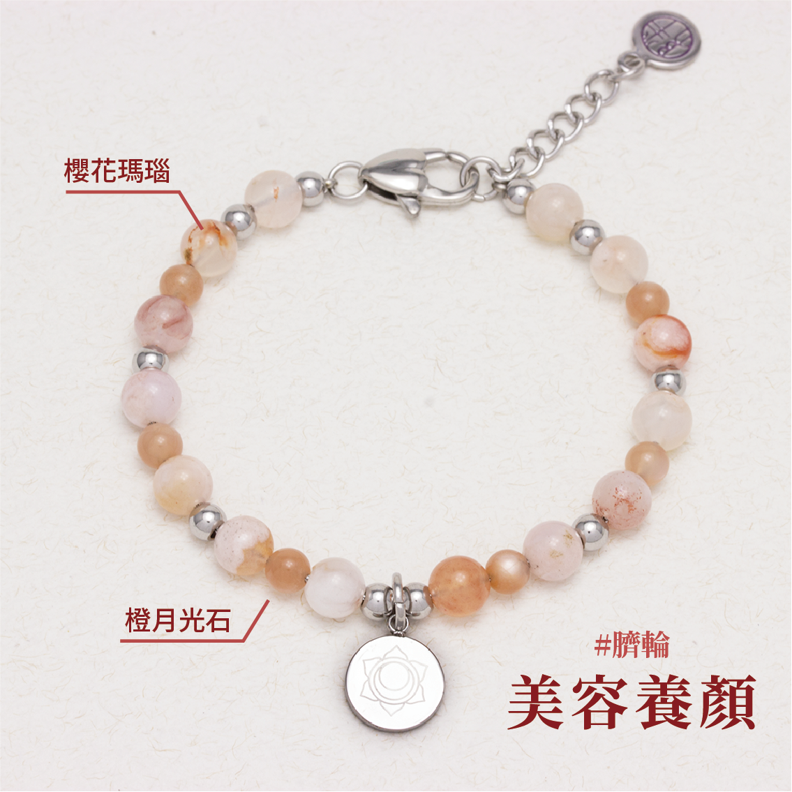 Chakra Crystal Stainless Steel Bracelet - Preserve Beauty