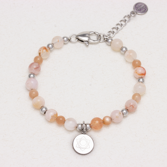 Chakra Crystal Stainless Steel Bracelet - Preserve Beauty