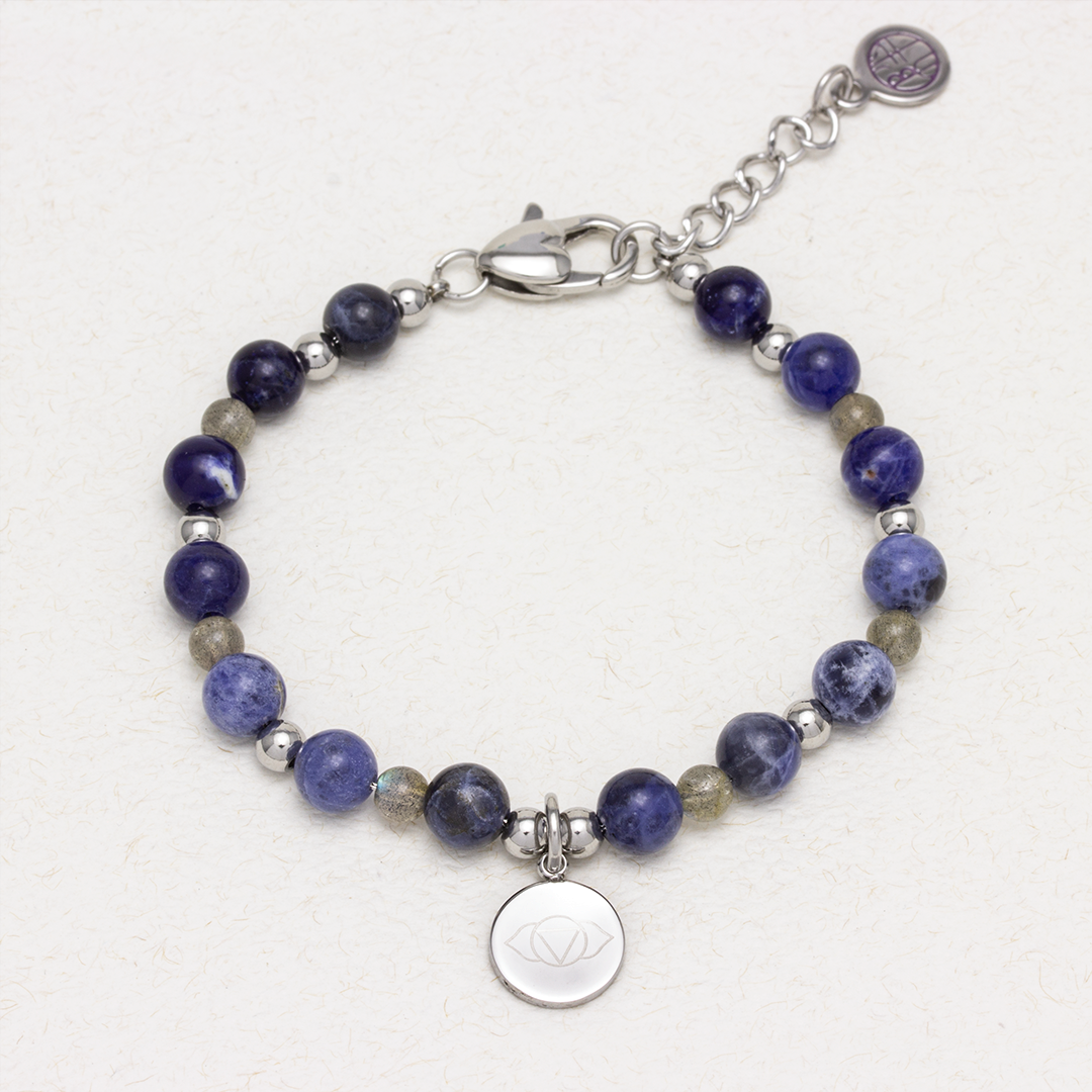 Chakra Crystal Stainless Steel Bracelet - Inspiration