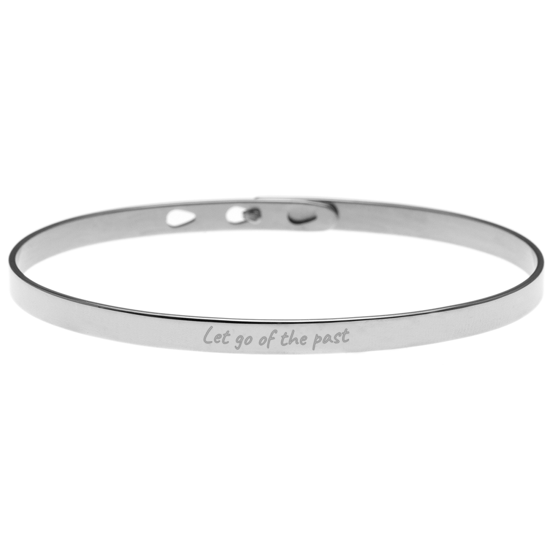 Inspiring Quote Engraving Message Bangle - CD box version