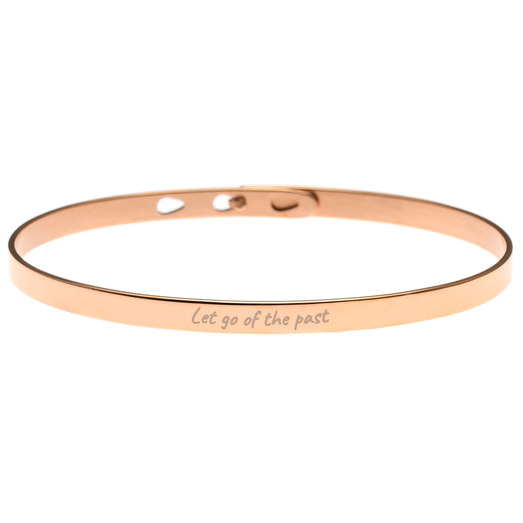 Inspiring Quote Engraving Message Bangle - CD box version