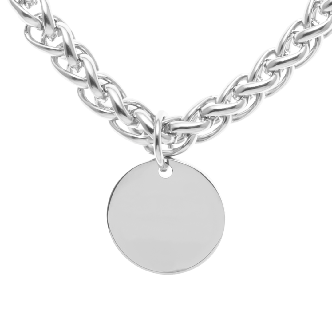 Linkage Customize Engraving Necklace