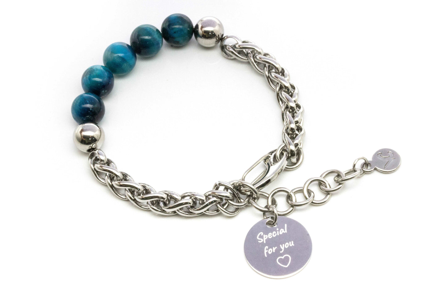 Changeless Customize Gemstone Bracelet - Ocean Green