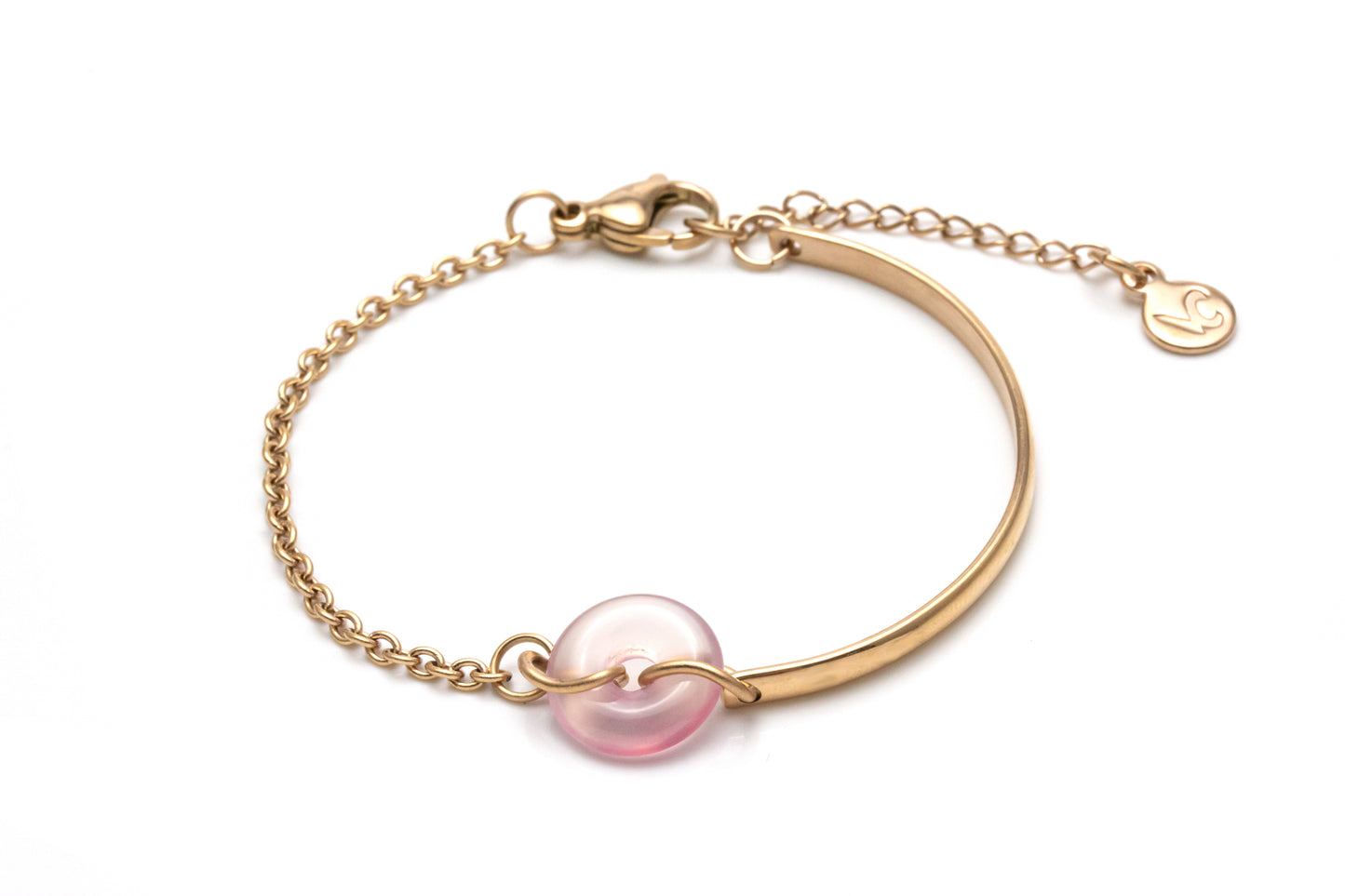 Pink Chalcedony Bracelet