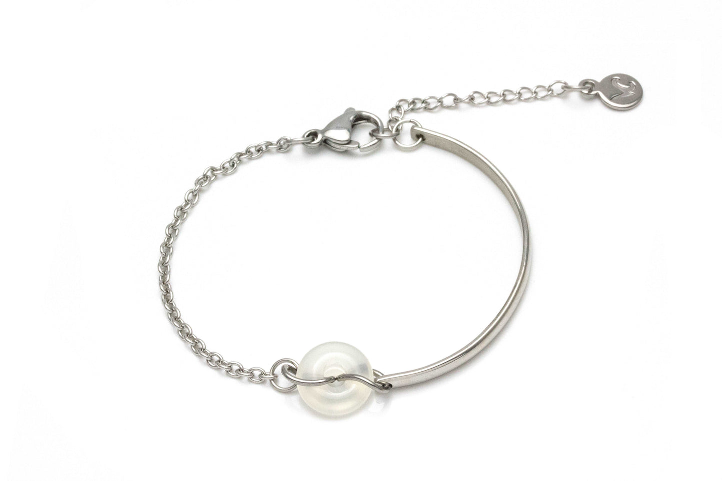 White Chalcedony Bracelet