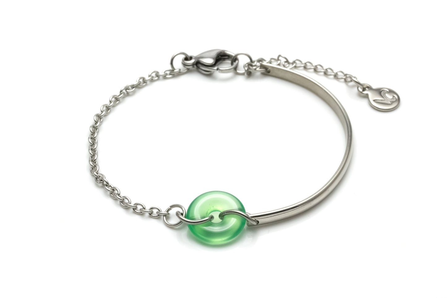 Green Chalcedony Bracelet