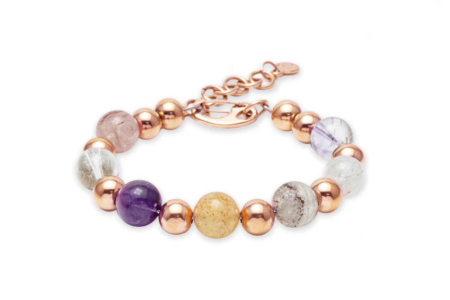 Super Seven Gemstone Bracelet - 10mm beads