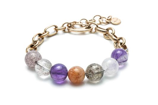 Super Seven Gemstone Bracelet