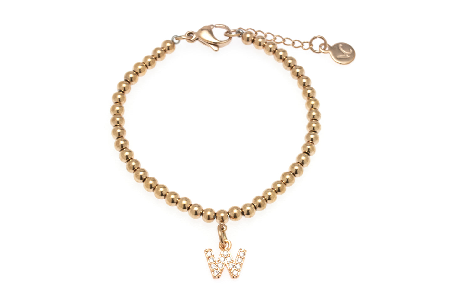 Mom & Daughter Charm Bracelet - Rose Gold