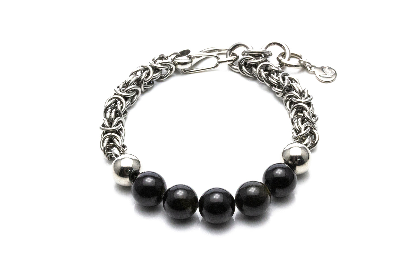 Guardiance Gemstone Bracelet - Black [Large]