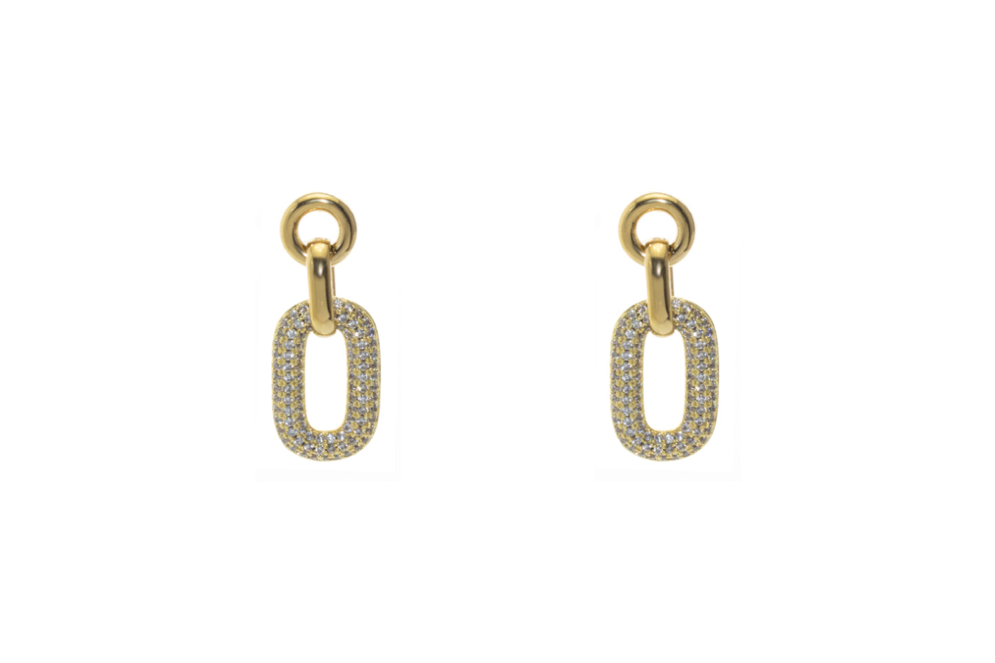 Gold Chain Earrings