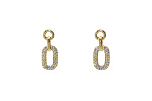 Gold Chain Earrings