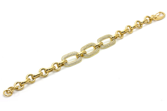 Gold Chain Bracelet